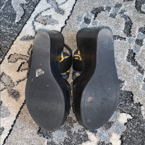 Platform wedges Tribal and black Chinese laundry - Picture 5 of 11